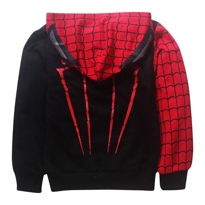 Spider-man комплекты одежды для маленьких мальчиков; костюм для мальчиков; Весенний костюм Человека-паука; костюм для костюмированной вечеринки на Хэллоуин, карнавал, день рождения