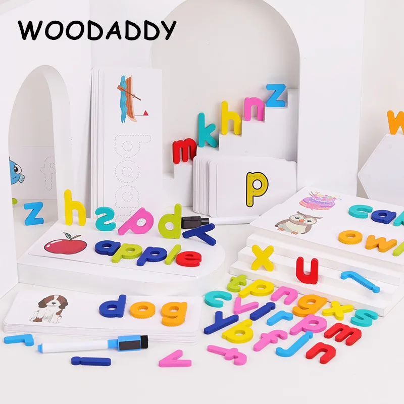 Дропшиппинг 26 букв написание деревянный игровой набор игрушек для детей Рисунок