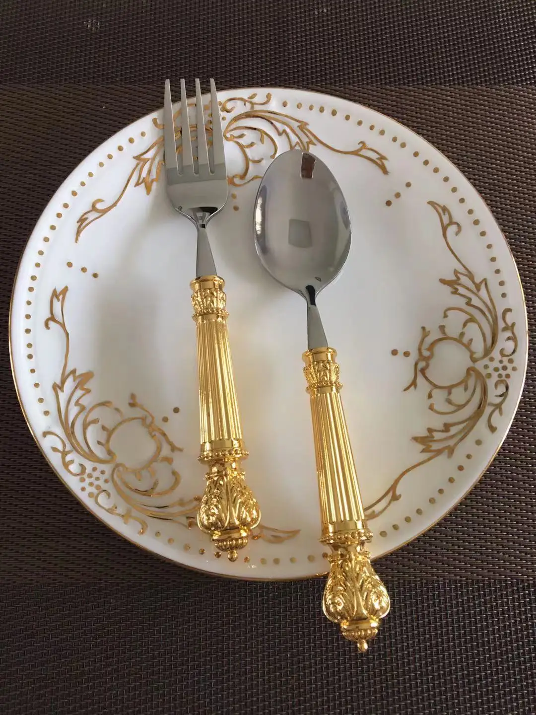 

Stainless Steel Tableware Set Silver Dinner Knives Forks Spoons Cutlery Set Silverware Dinnerware Kitchware Supplies