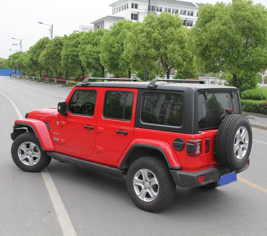 Высокое качество для Jeep Wrangler JL JK 2007- багаж багажник на крышу поперечная перекладина на крышу