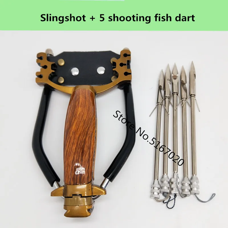 

High quality precision slingshot shooting fish slingshot outdoor fishing slingshot high power rubber band 2020 New
