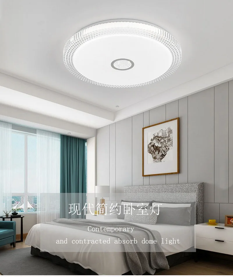 Новый ультратонкий Светодиодный потолочный светильник для спальни современный