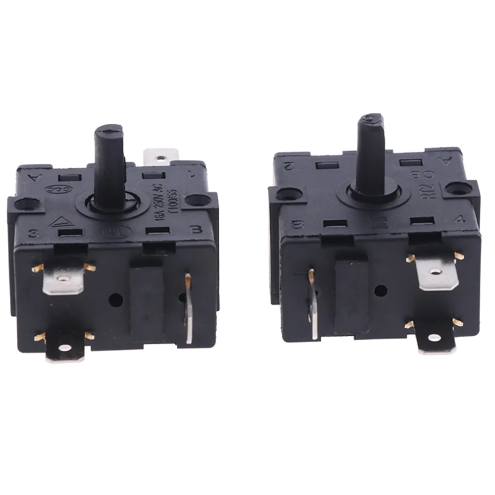 1 Pcs AC 250V 16A 3Pin 5Pin Electric Room Heater Rotary Switch Selector | Обустройство дома