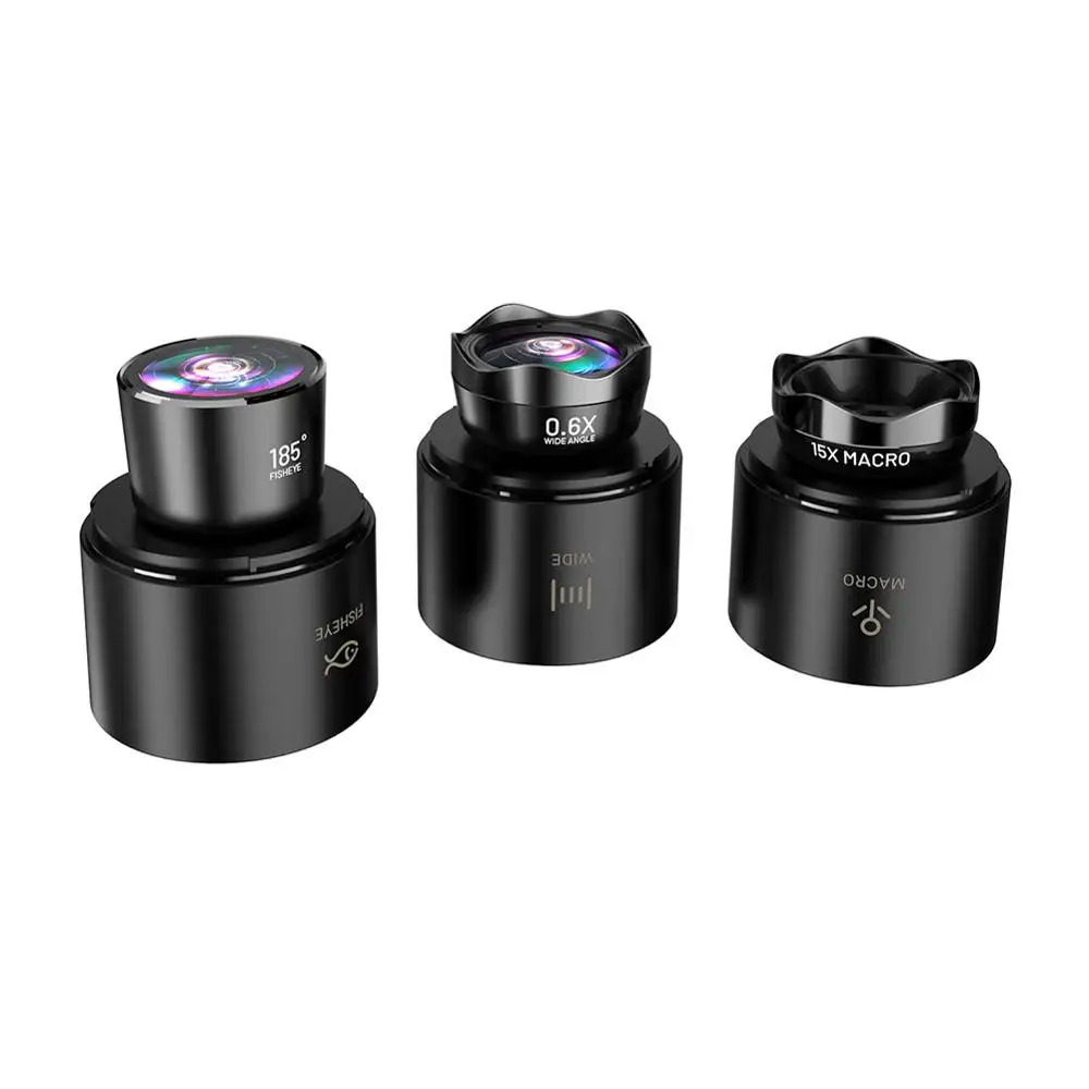 Мобильный Камера объектив Kit 0.6HD Широкий формат Full экран рыбий глаз 10xMacro
