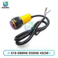 e18 d50nk e18 d80nk diffuse reflection type infrared obstacle avoidance sensor photoelectric switch dc5v npn normally open