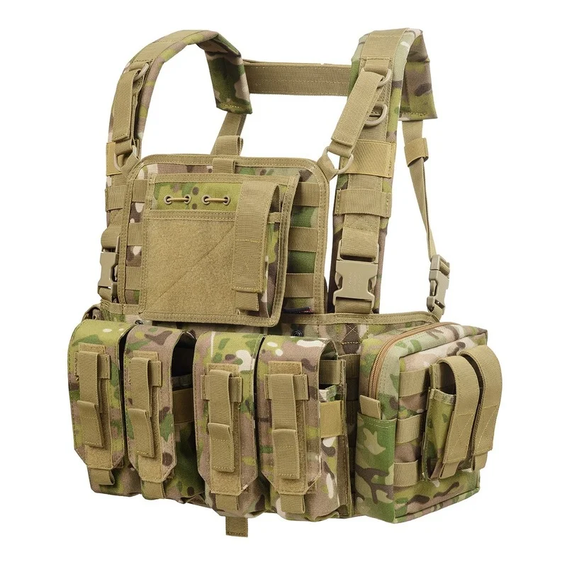 

Army Chest Rig Lightweight Tactical Vest Military Airsoft Combat Gilet for Outdoor Hunting Military Trainning Accessories