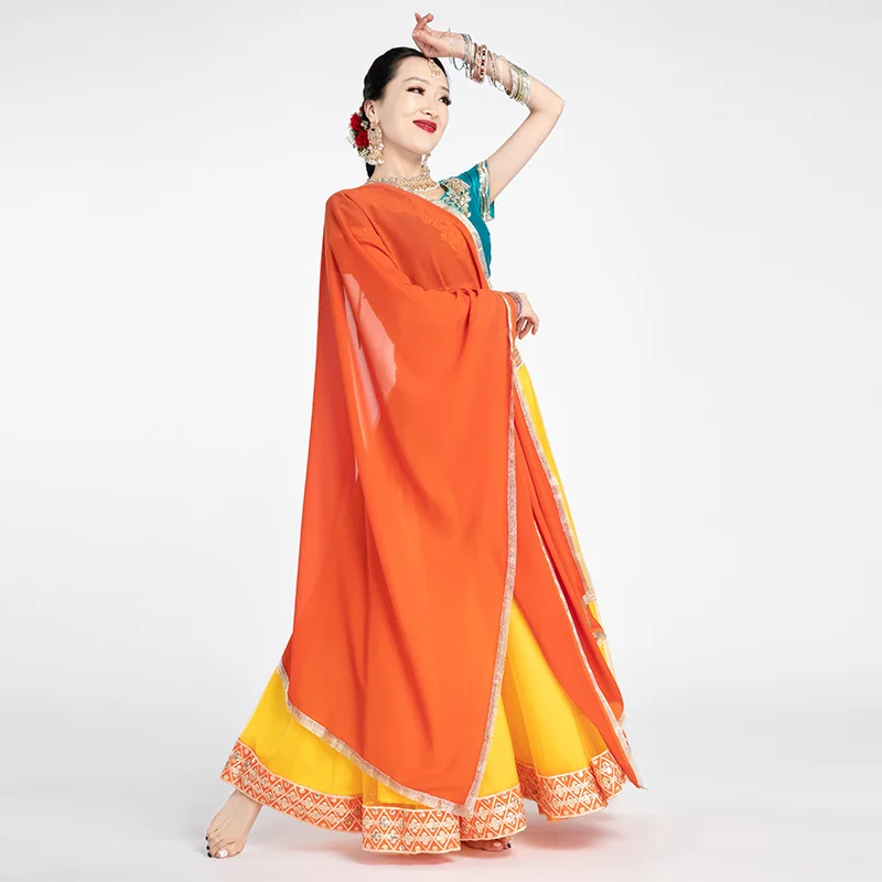 

Pakistan Southeast Asian Costumes Bollywood Dance Stage Performance Saree Suit Belly Dance Dress Indian Dancing Clothing