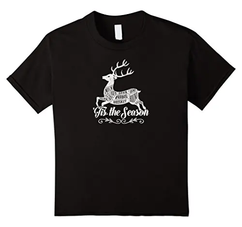 

2021 Tis The Season Christmas Tshirt Great Gift for Hunter Brand Cotton Men Clothing Male Slim Fit T Shirts Fashion Men Top Tee