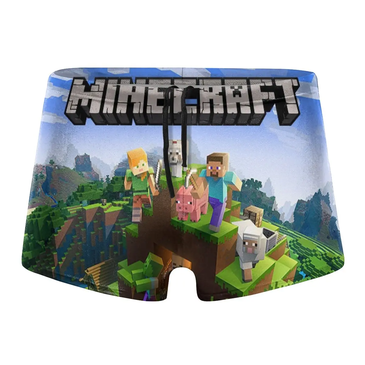 

My Worlds Shorts Men Quick Dry Swimwear Swimsuits Swim Boxer Trunks Surf Board Shorts With belt Summer Beach Sunbathing Shorts