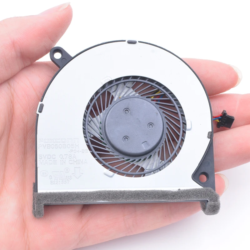 

Original Foxconn pvb060b05h-p04-be 5V 0.78a omphwf notebook built-in cooling fan