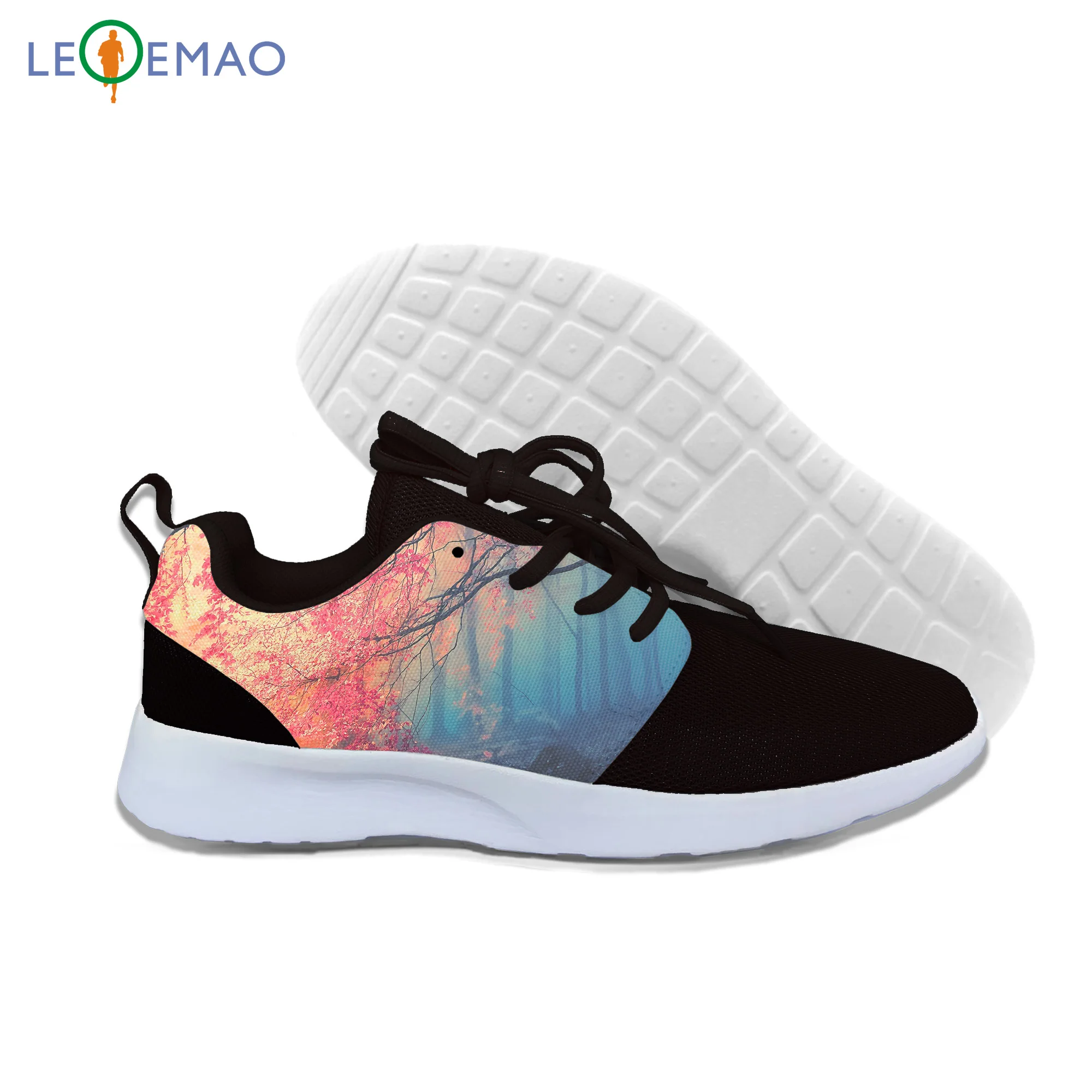 

Sports Shoes Sneakers Hot Forest Trees For High Quality Harajuku 3D Printing Forest Treess Running Walking Gym Shoes Men