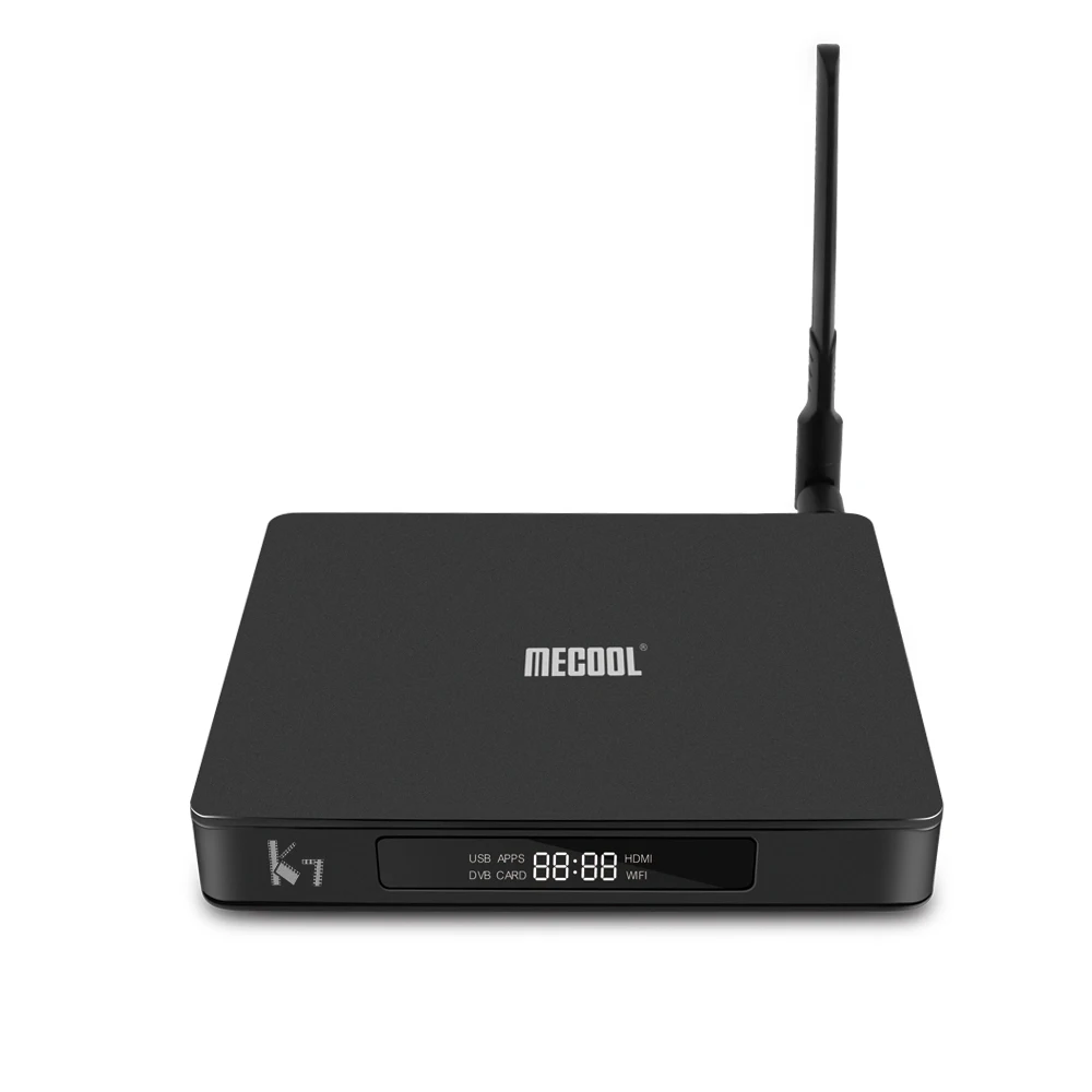 Mecool K7 DVB S2/S T2/T C ТВ приставка 4G ram 64G rom Android 9 0 Amlogic S905X2 четырехъядерный 2 4G/5G wifi BT