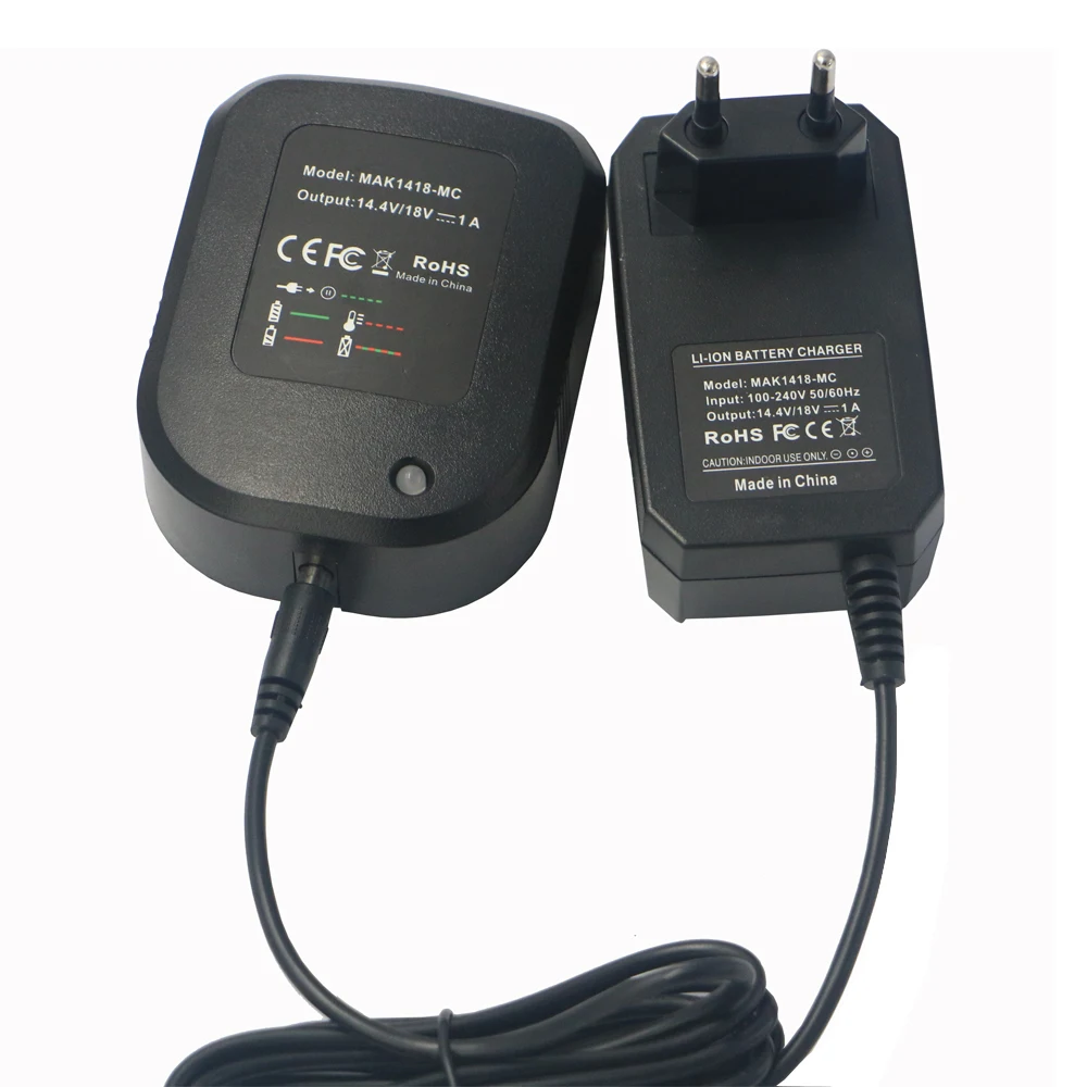 Мини-зарядное устройство для литий-ионных аккумуляторов 14 4 В 18 в литиевых makita BL1415