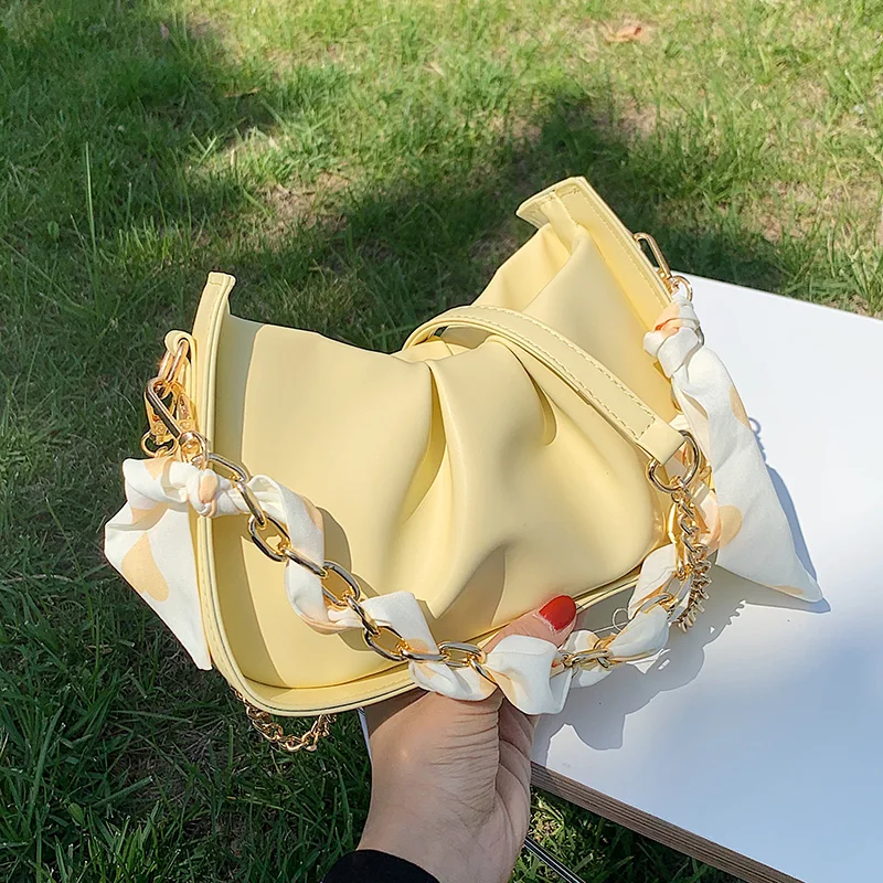 

New Woman Shoulder Bag Fashionable Simple Chain Messenger Bag High Quality Luxury Designer Handbag 2021 New Female Underarm Bag