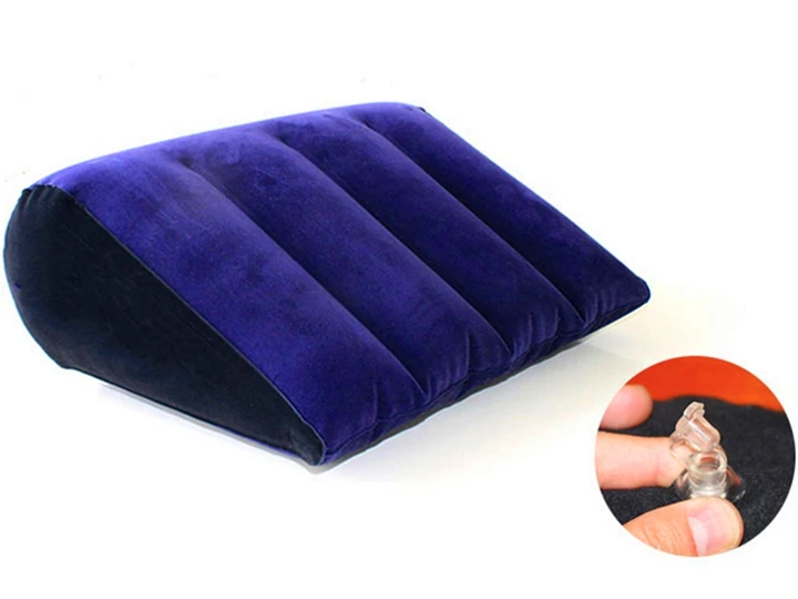 Inflatable Sex Aid Wedge Pillow Love Position Air Blow Cushion Furniture Adult Pillow Sexy Body Support Pads For Men Women