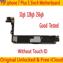 Бесплатный iCloud для iphone 7 Plus 5 дюймов материнская плата с Touch ID/без ID