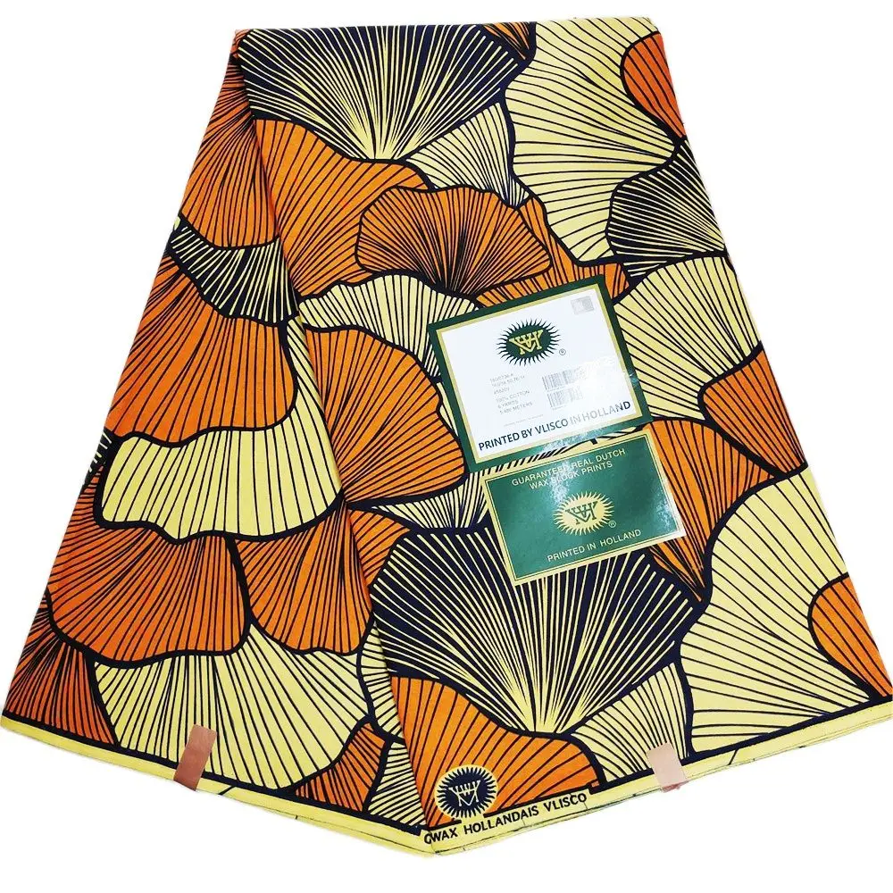 

African wax fabric cotton wax 6yards ankara cotton material african wax prints cotton ghana wax fabric for dress wholesale