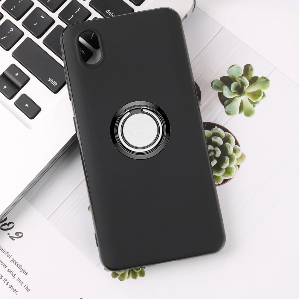 

for ZTE Blade A3 2020 Back Ring Holder Bracket Phone Case Cover Phone TPU Soft Silicone Cases for ZTE Blade A3 2020 5.45"