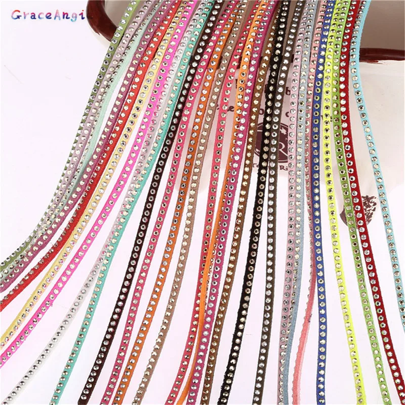 

5Meter 3mm velvet Cords String Ropes Thread DIY Necklace DIY Korean Velvet Cord Necklace Rope Jewelry Findings for Chocker DIY