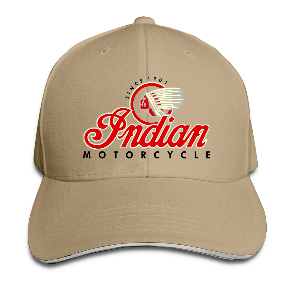 Унисекс взрослые Индийские Мотоциклы символ значок эмблема бейсболка для гольфа