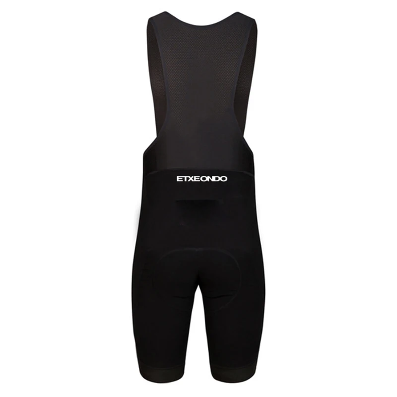 Bib shorts black Велоспорт Джерси Лето ETXEONDOing pro team короткий рукав Джерси go pro MTB bicicleta Майо ciclismo 10 цветов Мужской Майо - Цвет: Bib shorts black