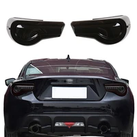 for toyota 86subaru brz 2016 2020 abs car rear light frame trim taillight cover black protective shell brake light accessories