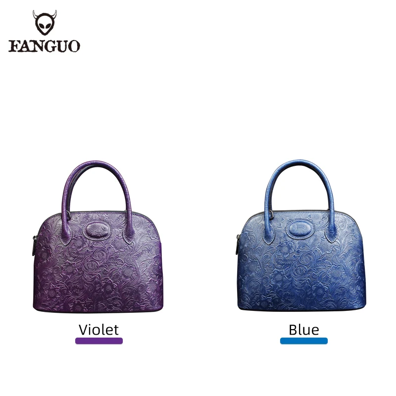 Женская сумка тоут из натуральной кожи в стиле ретро|Сумки с ручками| |