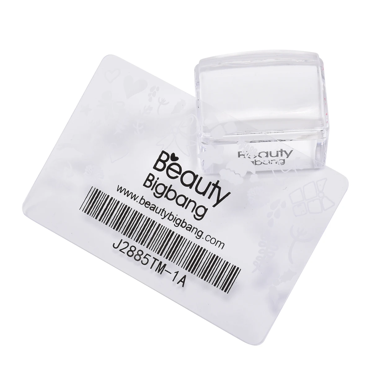 

Штамп силиконовый BeautyBigBang, с прозрачной ручкой, прямоугольный, 1 набор