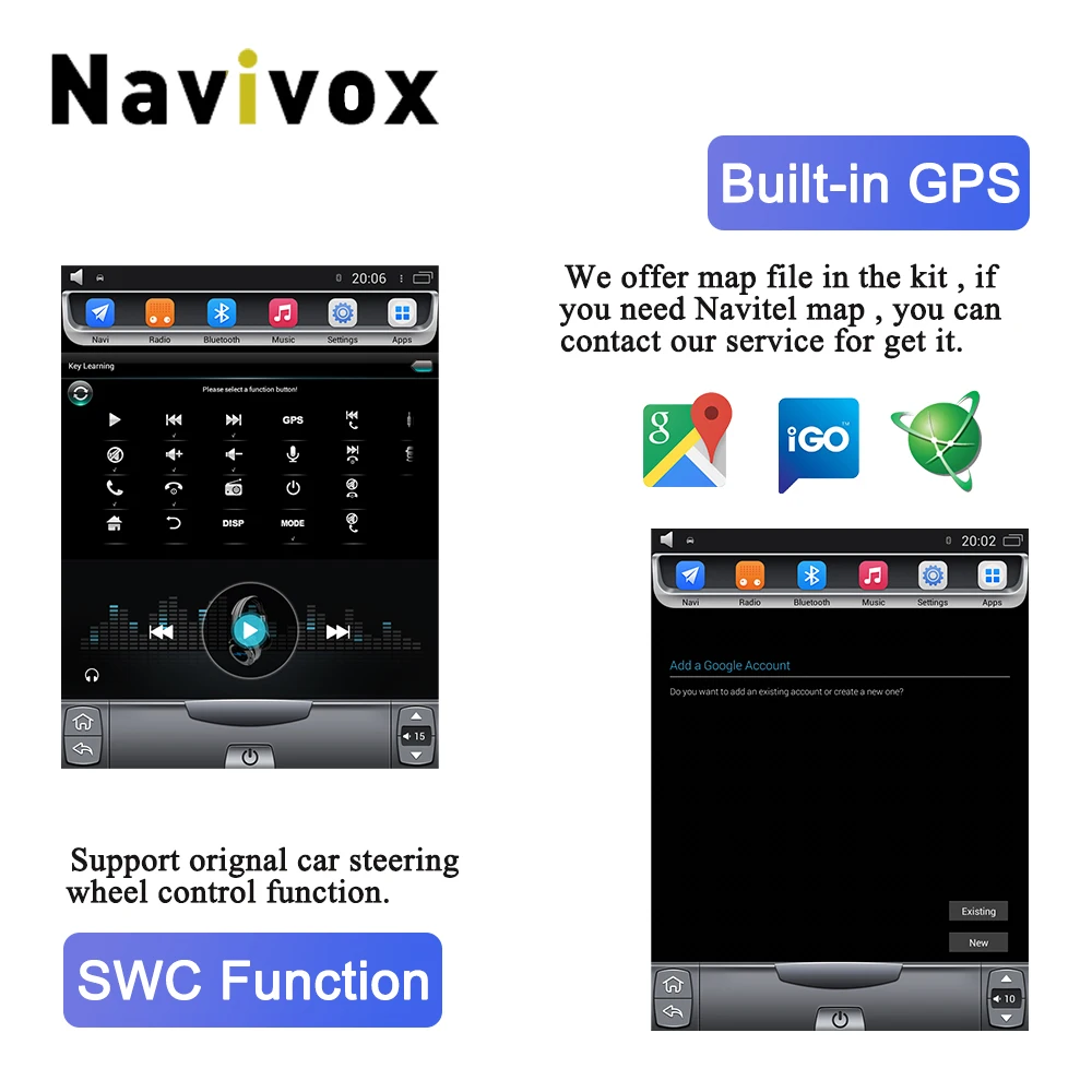 Navivix 10,4 ''автомобильный dvd-плеер Android 6,0 gps-навигация для Opel Insignia Vauxhall Holden CD300 CD400 2009- радио