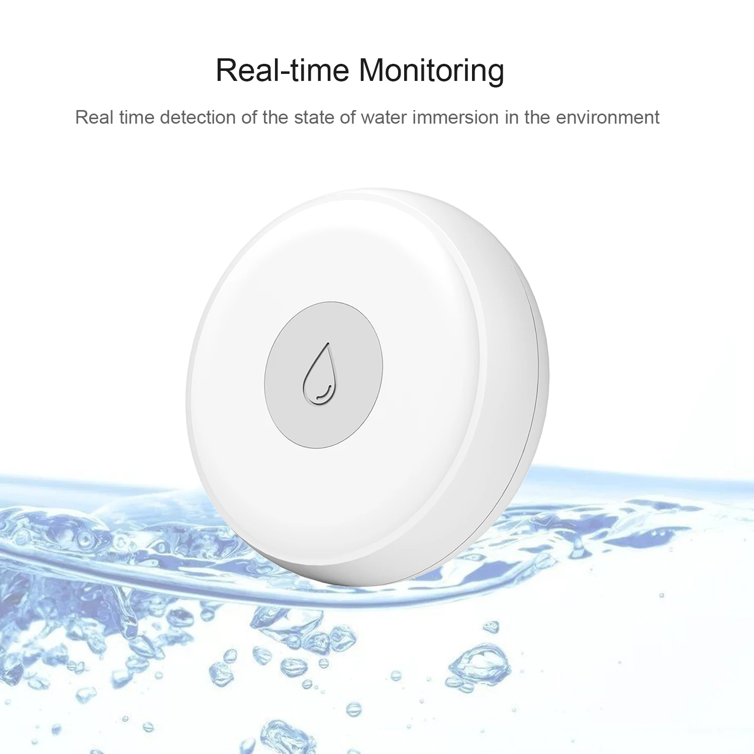 ZigBee Separate Type Water Sensor Leakage Alarm Immersion Safety Detector Automatic Intelligent Household | Обустройство дома