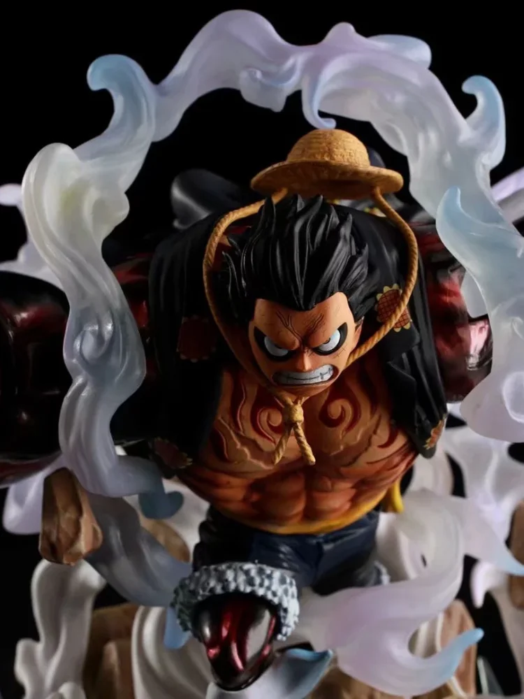 

Bandai 28CM Tekken Luffy Fourth Gear Luffy Fighting Scene Statue Boxed Figure