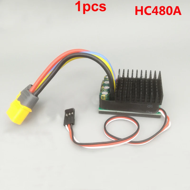 1 шт. двухсторонний матовый ESC 10 в 32 24 6S 480A/960A без тормозов для радиоуправляемых