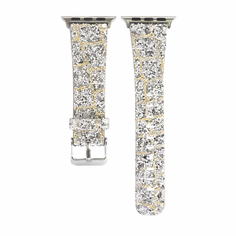 Fashion Genuine leather watch strap for apple watch band 42/38mm 40/44mm  for iwatch 2 3 4 5 band link Bracelet Watchband