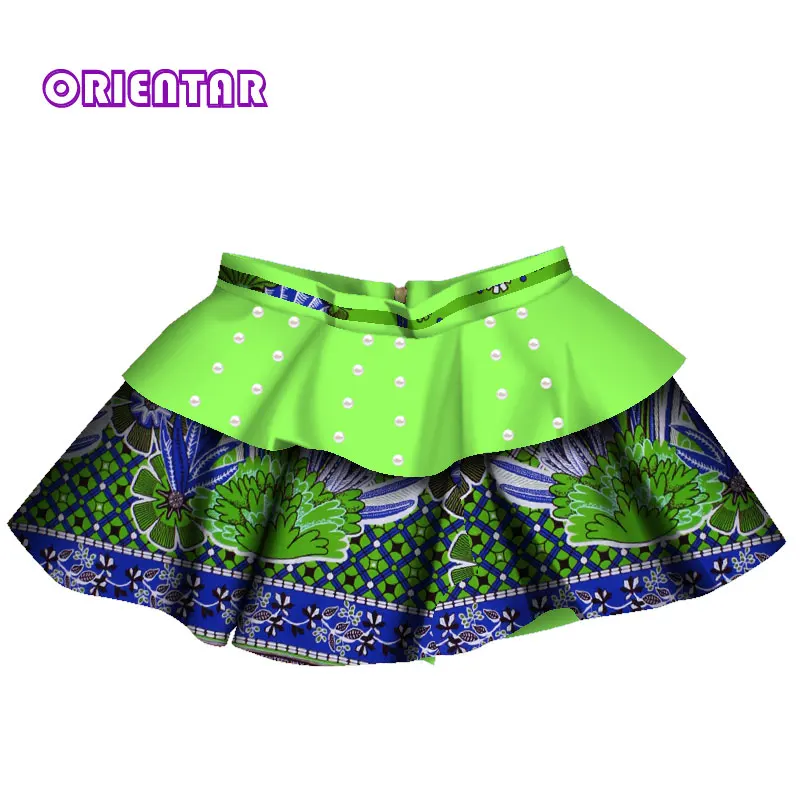 Детские мини юбки для девочек африканская одежда детская юбка с цветочным
