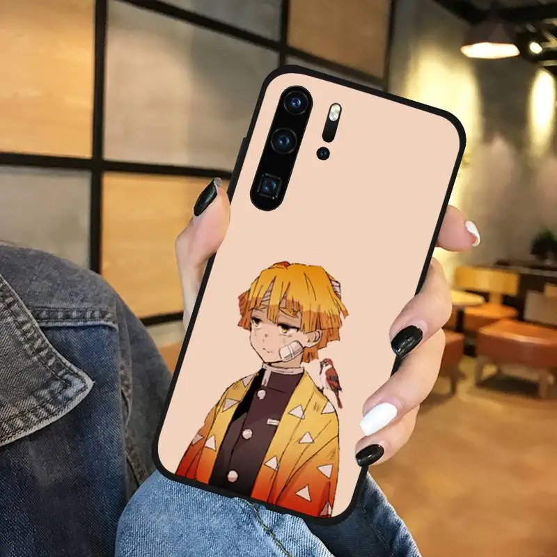 

Demon Slayer Phone Case For Huawei Enjoy 7 7s 8 8e 9 9e 10 plus P8lite 2017 Honor 5a view9 play 3e