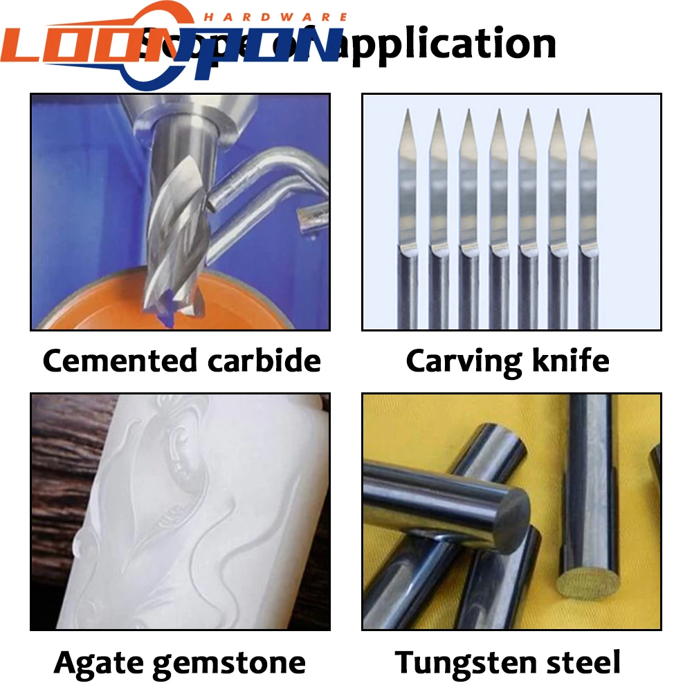 

100mm Diamond Grinding Wheel Cup Grinding Circle Grit150/180/240/320/400 forTungsten Steel Milling Cutter Tool Sharpener Grinder