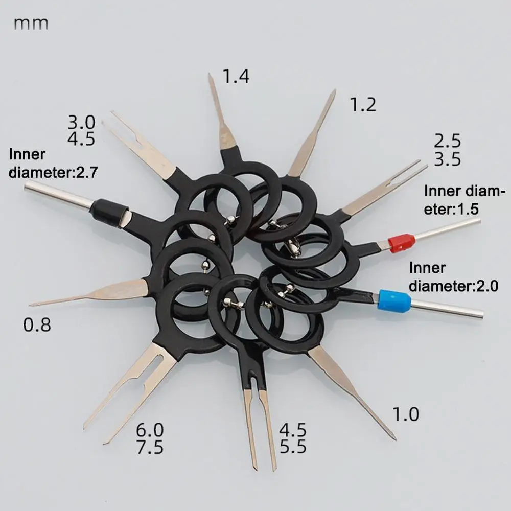 

8-38pcs Car Plug Terminal Removal Tool Remove Wire Pin Needle Retractor Pick Puller Repair Hand Tools Kit