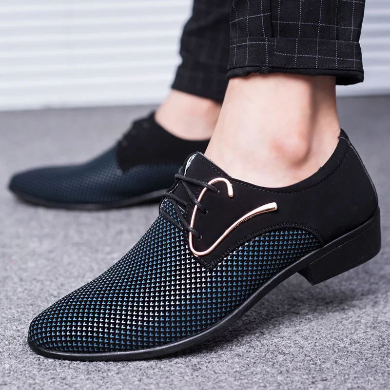 

Men Classic Oxfords Shoes Office Men's Dress Shoes Men Pointed Toe Business Suit Male Shoes Adult Wedding Dress Formal Shoes