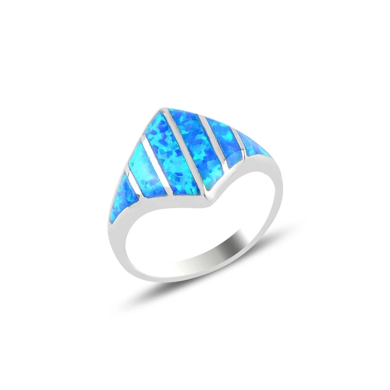 

Серебряное кольцо с опалом Silverlina
