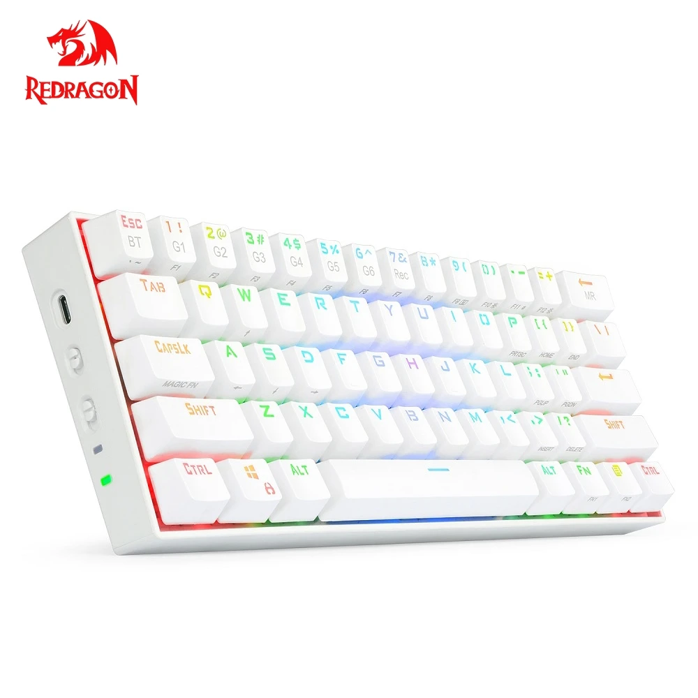 Redragon Draconic K530 RGB поддержка Bluetooth 5 0 Беспроводная USB Двухрежимная Механическая