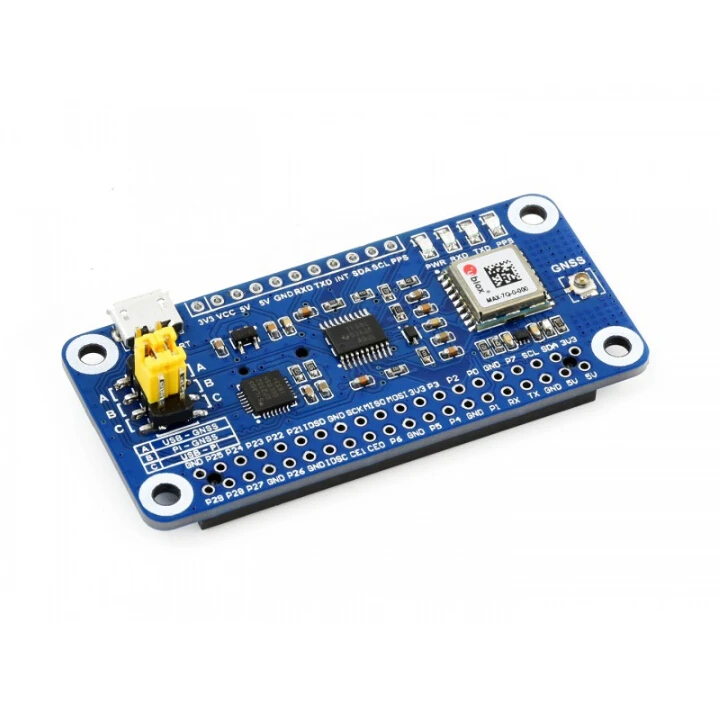 Chapéu para Raspberry Waveshare Gnss Glonass Qzss Sbas Max-7q pi Gps