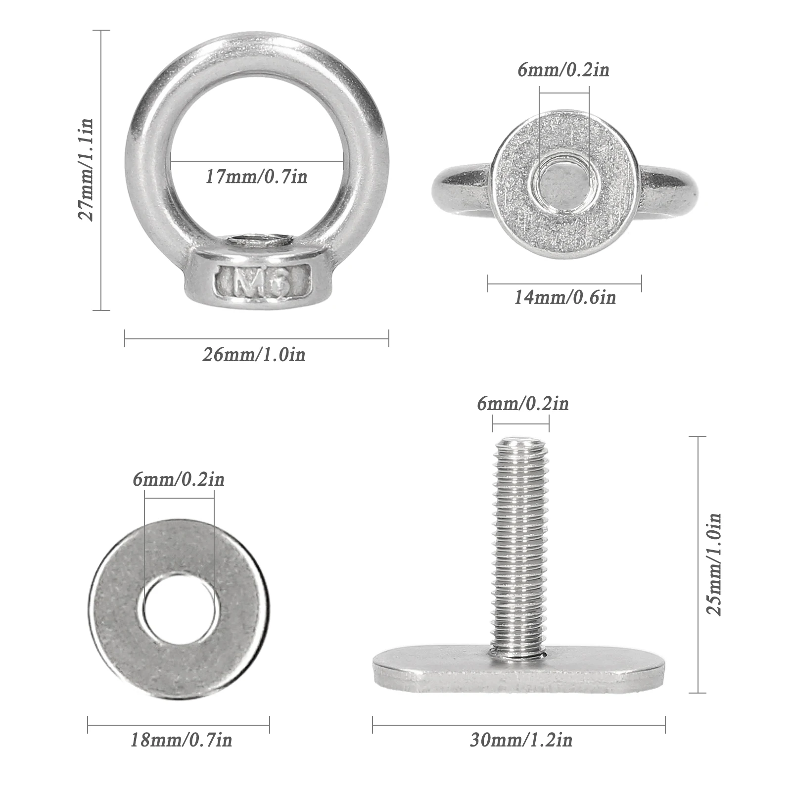 Направляющая байдарки трек Крепление сковать ушко железнодорожных путей