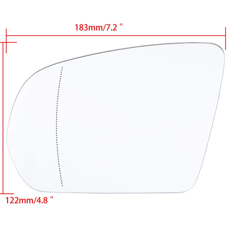 Автомобильное боковое зеркало заднего вида POSSBAY с функцией подогрева для Mercedes Benz