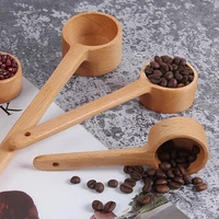 coffee wooden spoons coffee ground spoon cooking mixing stirrer kitchen tools utensils wooden tea and beans scoop