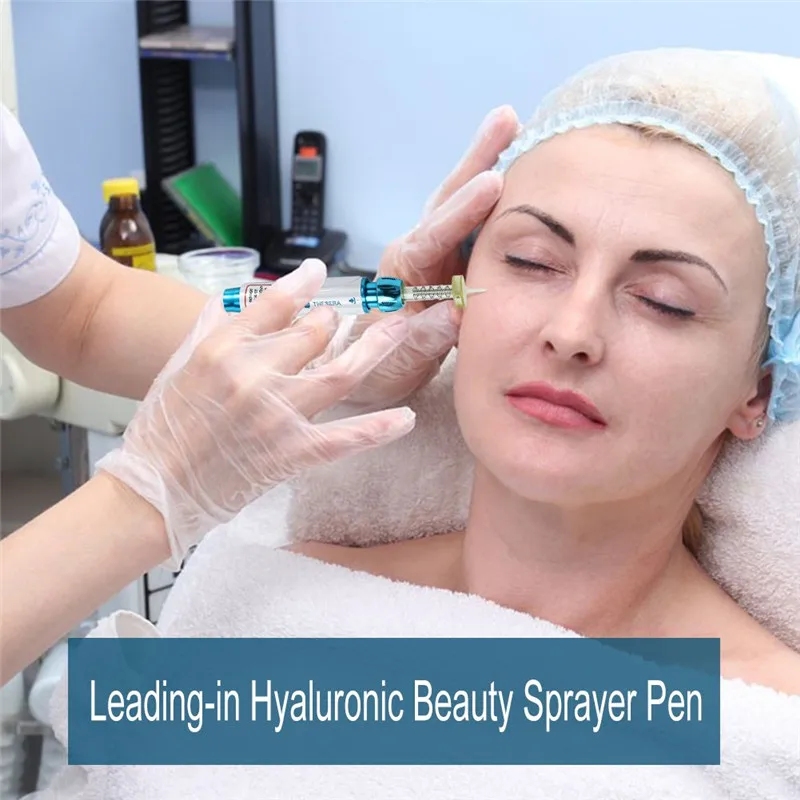 Thesera Hyaluron Pen Atomizer Sterile Hyaluronic Acid Anti Wrinkle Lip Lifting Injection Ampoule Head Syringe Gun | Красота и
