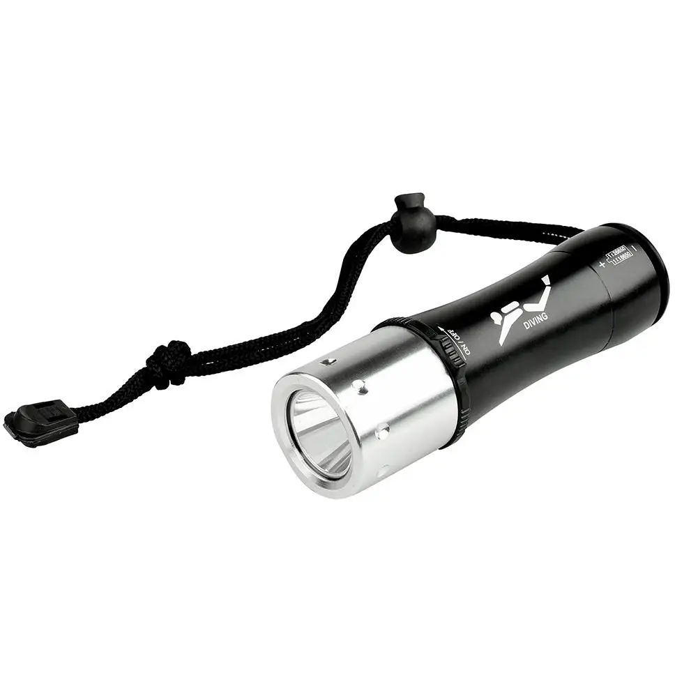Studyset Aluminum Alloy Bright Light Magnetic Control Switch Waterproof Handhold LED Diving Flashlight Lighting Torch | Лампы и