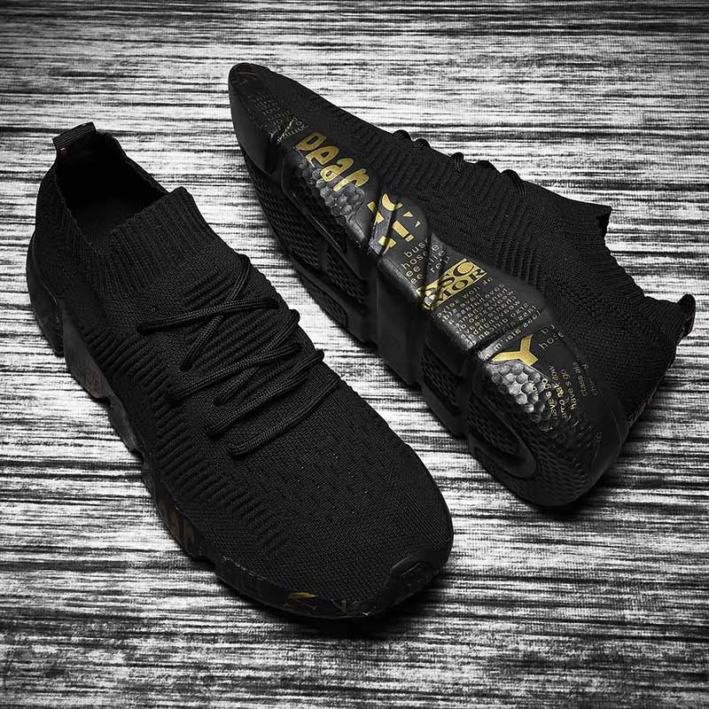 Gold C Bomlight Tenis Masculino Adulto дышащие тканые кроссовки мужские повседневные вулканизированные туфли мужские кроссовки тренировочная обувь с рисунком граффити мужские 48 - Цвет: Gold C