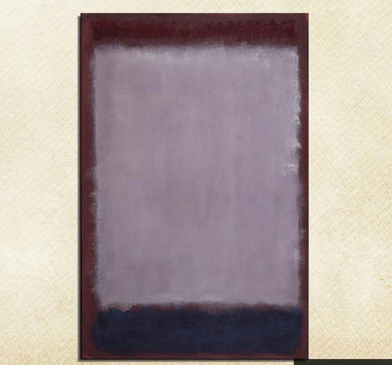 Mark Rothko натюрморт классическая картина маслом Рисование Искусство без рамы холст