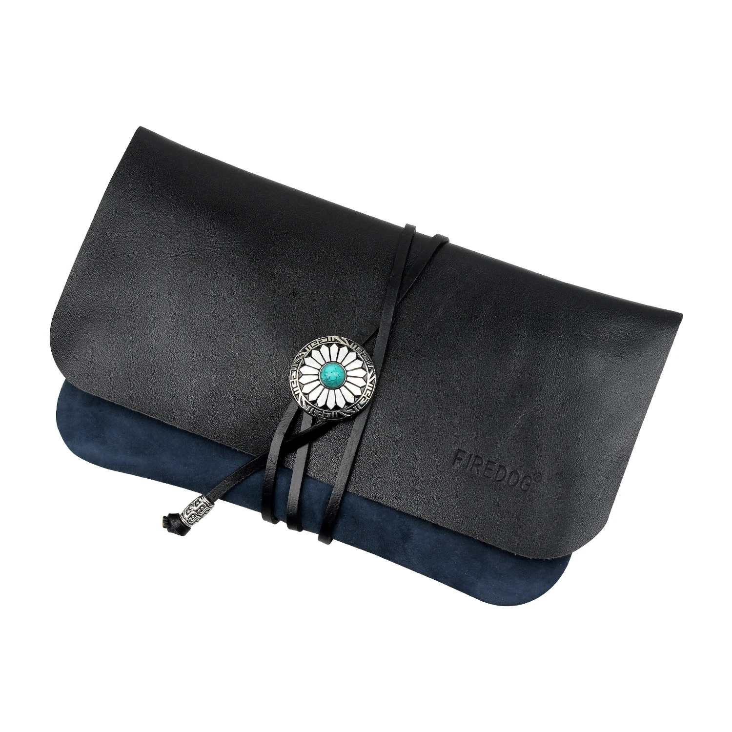 

FIREDOG Smoking Tobacco Pouch Genuine Leather Tobacco Bag Pipe Cigarette Holder Case Rolling Pipe Carrying Storage Bag for Herb