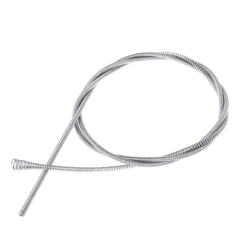 

Drain Pipe Cleaning Tool Rod Sink & Drain Snake Clog Hair Grime Remover 180cm